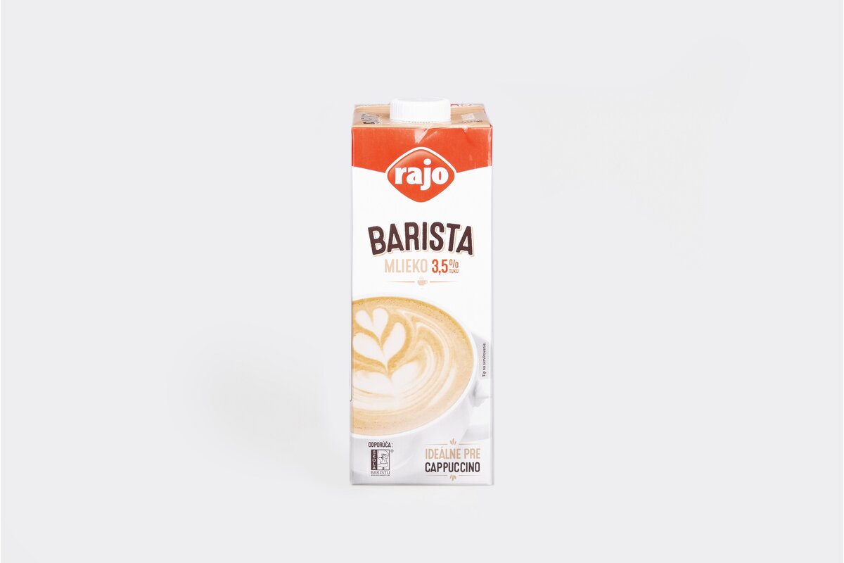 Mlieko trvanlivé Rajo Barista 3,5% 1 l