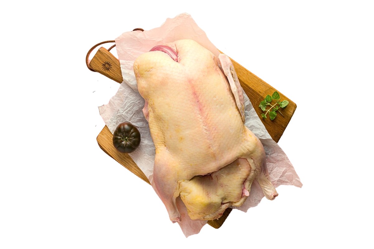 Kačica farmárska s drobkami mrazená cca 2,5 kg, Top Farm
