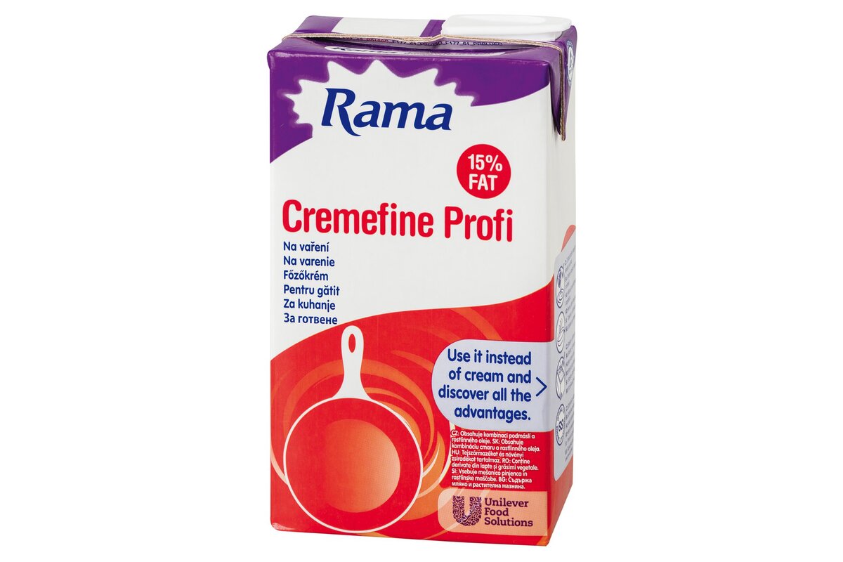 Smotana na varenie 15% RAMA 1 l 28-2