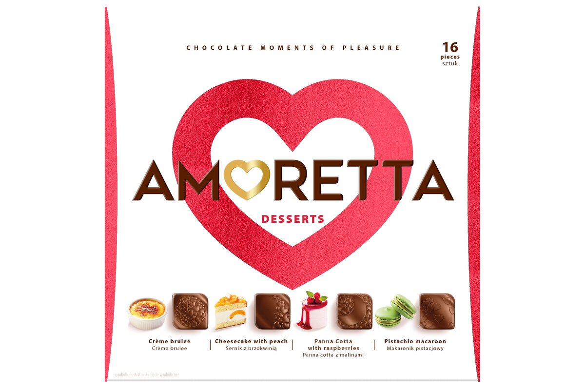 Bonboniéra Amoretta Desserts 106 g