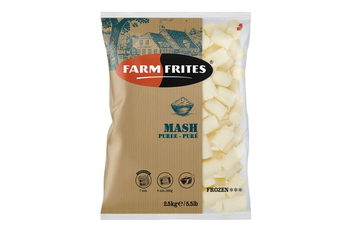 Zemiaková kaša mrazená 2,5 kg FarmFrites