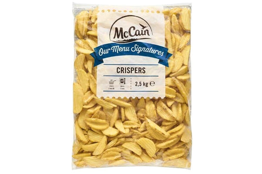 Hranolky chrumkavé Crispers V-čkové mrazené 2,5 kg McCain